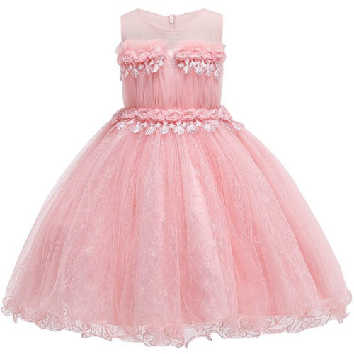 Girls Lace Tutu Party Dress