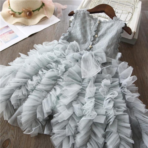 Girls Tutu Fluffy Cake Smash Elegant Princess dresses