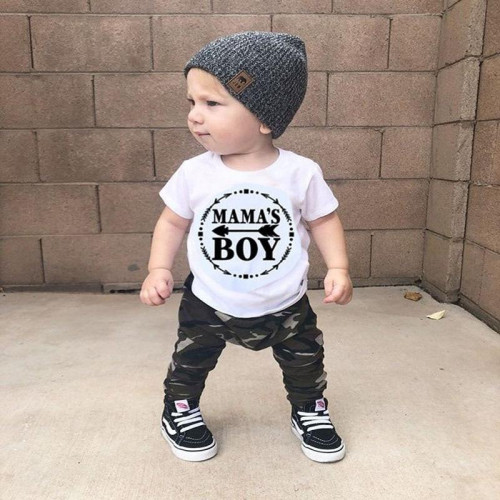 Boys  Short Sleeve Tops  T-shirt Pants sets