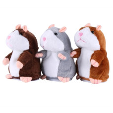 Talking Hamster Speak Talking Sound Recording Plush Toy