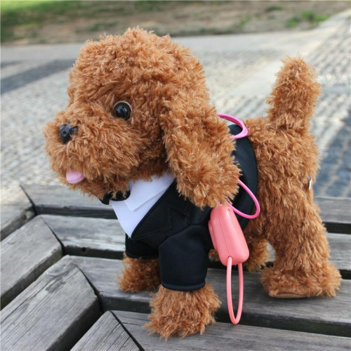 Walking Musical Robot Dog Electric Plush Toys