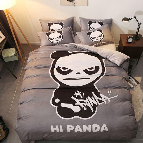 Soft Fleece duvet cover bedding set