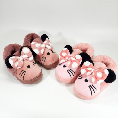 Winter Girls Slippers Warm House Shoes