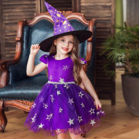 girls Holiday Halloween Witch Costume