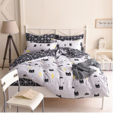 Wongsbedding Batman Cartoon duvet cover bedding set