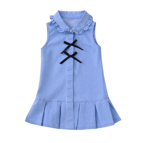 girls summer casual sleeveless dress