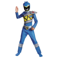 Blue Ranger Dino Classic Boys cosplay halloween Costume