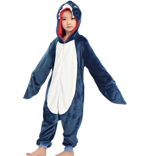 Kid Shark onesies costume Girls Boys halloween