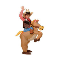 Cowboy Ride Horse Halloween Costume for Kids