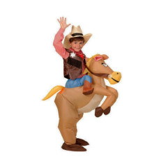 Cowboy Ride Horse Halloween Costume for Kids