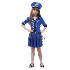 Girls Police Chief  Playtime Cop Halloween Costume