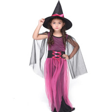 Girl Witch Costume Halloween Costume For Kids