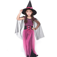 Girl Witch Dress Costume Halloween Costume For Kids