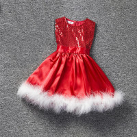 Shining Sequin Girls Christmas Costume Dress