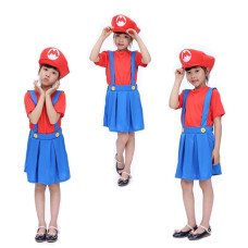 Halloween costumes girls Super Mario Louis cosplay