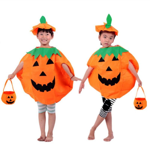 Halloween Costume Boy Girl Costumes Adult Pumpkin Outfit