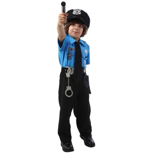 Halloween Costumes Boys Policeman Cosplay