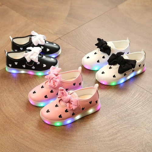 fashion LED sneakers for boys girls shoes