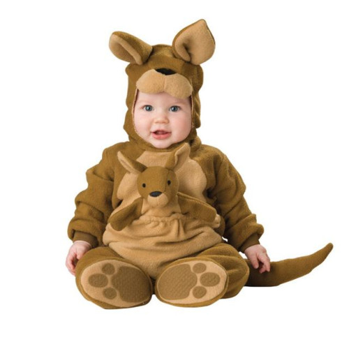 Girls Boys Warm Soft Animal Cosplay Halloween Costumes