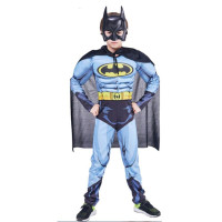 Boys Muscle Batman Costumes Superhero Halloween cosplay