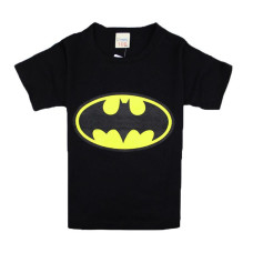 Cartoon hero t-shirts costume clothing boy t shirts batman children's wear