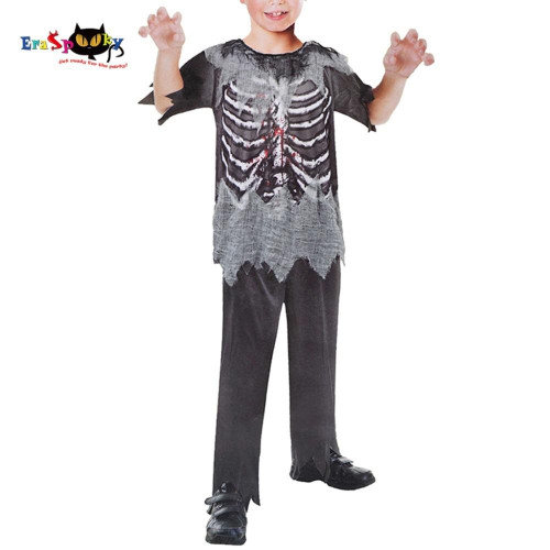 Boys Skeleton Zombie Costume Halloween Costume