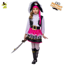 Pink Pirate Halloween Costumes girls cosplay