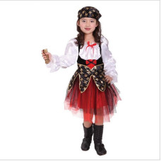 Halloween Pirate costumes girls cosplay costume