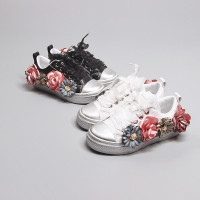 children shoes canvas girls flowers ribbon boys sneakers