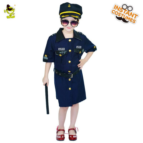 Police Girl Pretty&Lovely Cosplay Halloween Costume