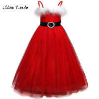 girl Christmas dresses costume Tutu party Dress