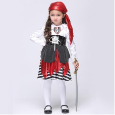 Girls Pirate Costume Halloween Costume For Kids