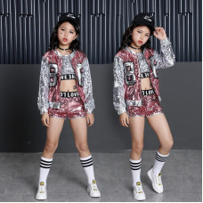 Fashion Children Jazz Dance Clothing Boys Girls Street Dance Hip Hop Dance Costumes