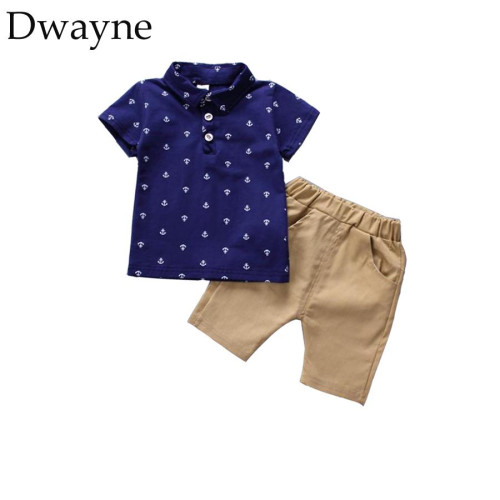 Boys tshirt Boys Set Clothes Toddler Clothing Set Infant Costumes Beach Wear Party Suits