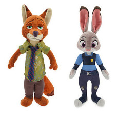 Zootopia Zootropolis Plush Stuffed Toys