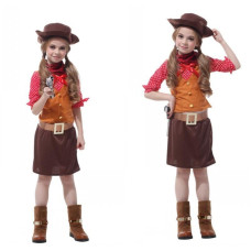 Girl Cowboy Cosplay Costumes Halloween Costume