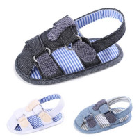 Sandals girls Boys Denim Non-Slip Crib Shoes