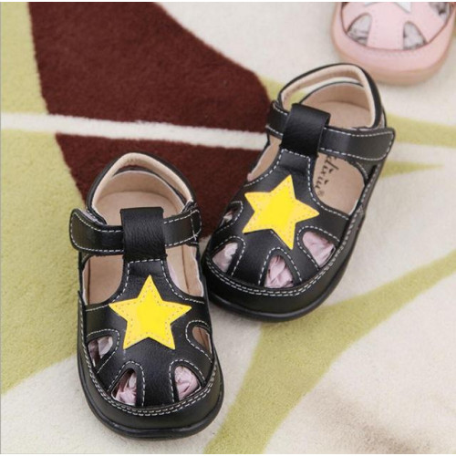 Boys Girls Beach Sandals Leather Shoes