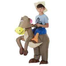 Halloween Costume for Inflatable Cowboy Ride