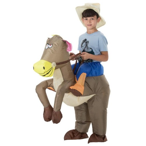 Halloween Costume for Inflatable Cowboy Ride