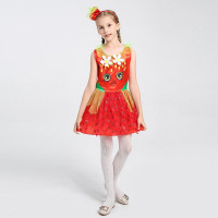 Girls Strawberry Kiss Classic Halloween Costume