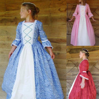 Girls Gothic Medieval Palace Party Halloween Costumes