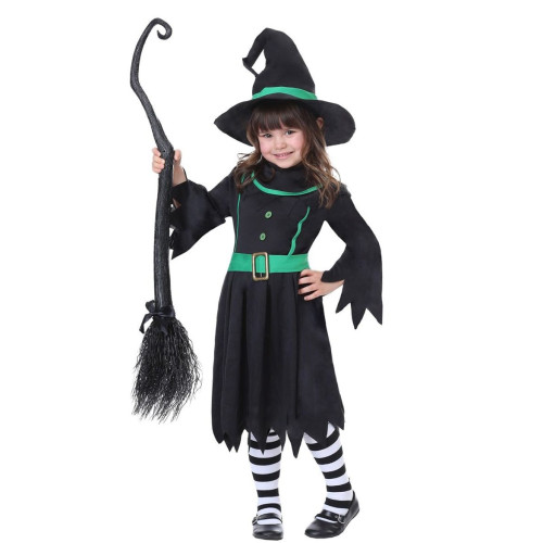 Girl's Witch Costume Elegant Witch Halloween Cosplay