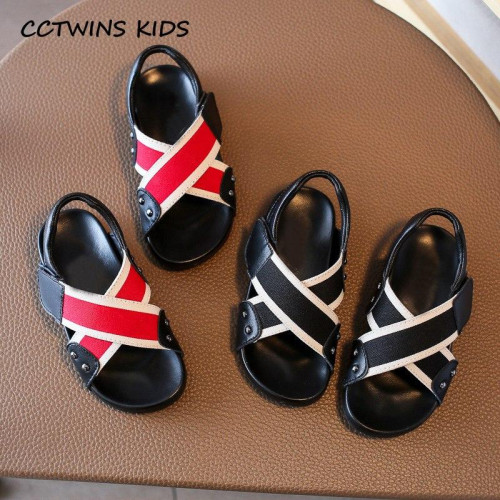 Boy girl Black Shoe Child Fashion Soft Beach Sandal