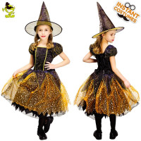 Girl's Witch Costume Halloween Cosplay Costumes