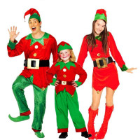 Boy Girls Women Men Clown Elf Cosplay Halloween Costume