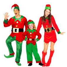 Boy Girls Women Men Clown Elf Cosplay Halloween Costume