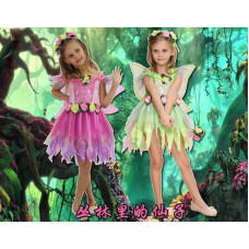 Butterfly Fairy Halloween Costume Girls Cosplay