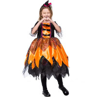 Halloween Cosplay Witch Costume For Girls