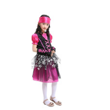 girls pirate And Hat Cosplay Halloween Costume